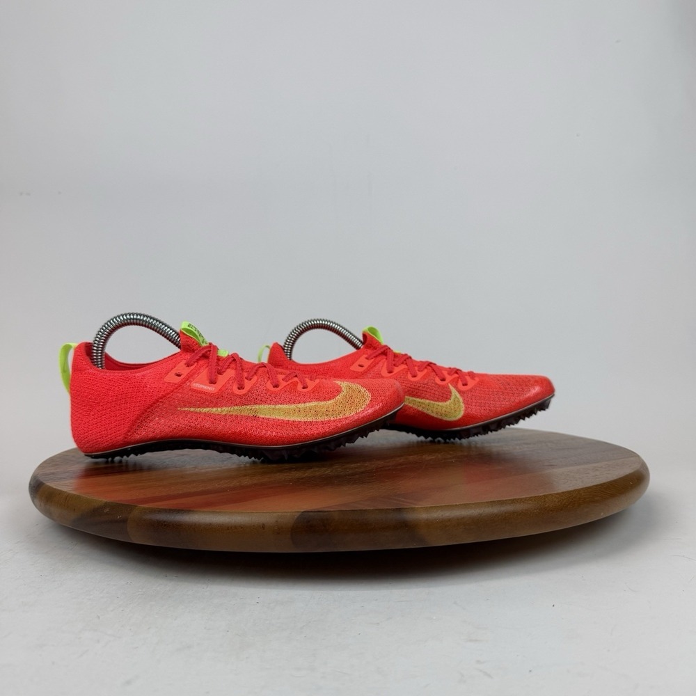 New Womens Nike Zoom Superfly Elite 2 FK Crimson Spiked Track Shoes Size 8.5 M
